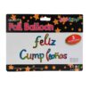 Globos “FELIZ CUMPLEAÑOS” dorado— Decoración para Fiestas – Entrega en Ayacucho