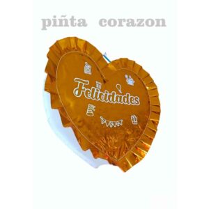Piñata Corazón — Ideal para Bodas, Baby Shower y San Valentín