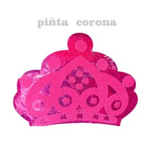 Piñata corona — Ideal para Bodas, Baby Shower y San Valentín