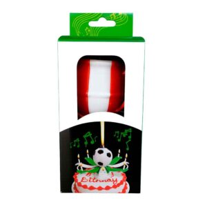 Vela Musical Giratoria en Forma de pelota para Tortas de Cumpleaños