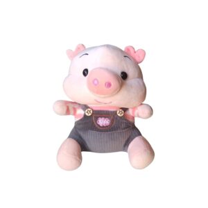 Peluche Chanchito Tierno con Overol