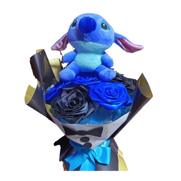 areglos rosas eternas con stichs Mega Ramo Stitch