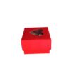 Collar para dama en caja roja de regalo
